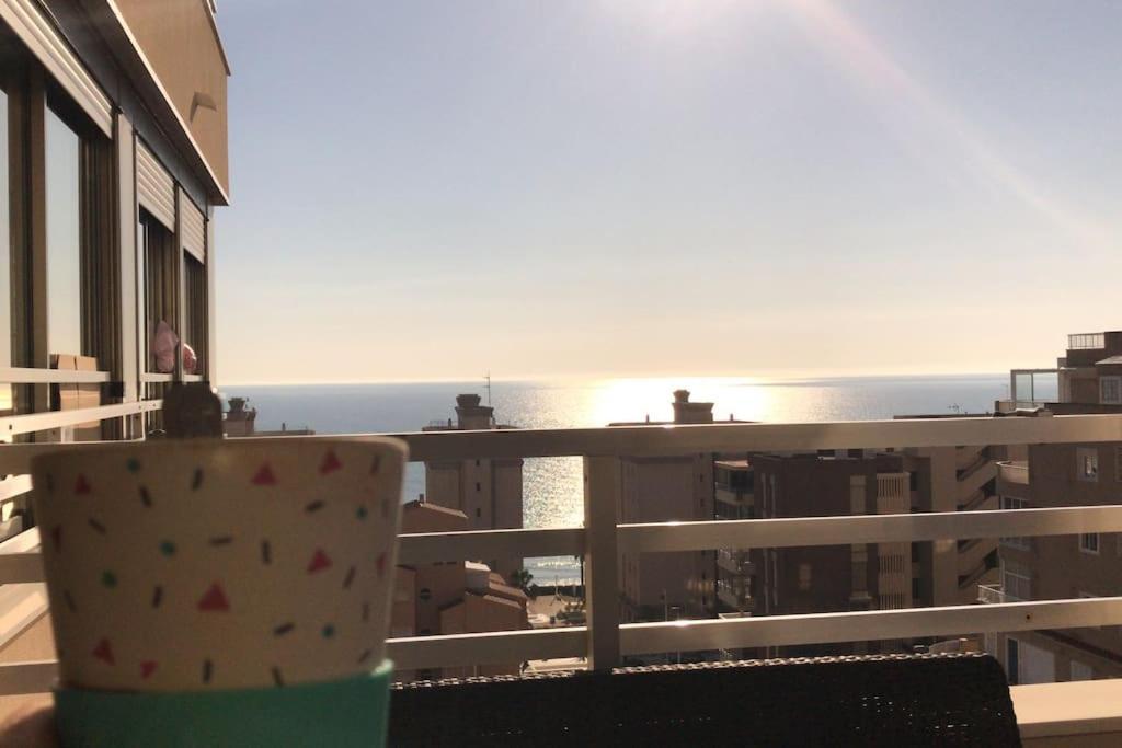 70 Sqm Apartment With Seaview In Arenales Del Sol. Bagian luar foto