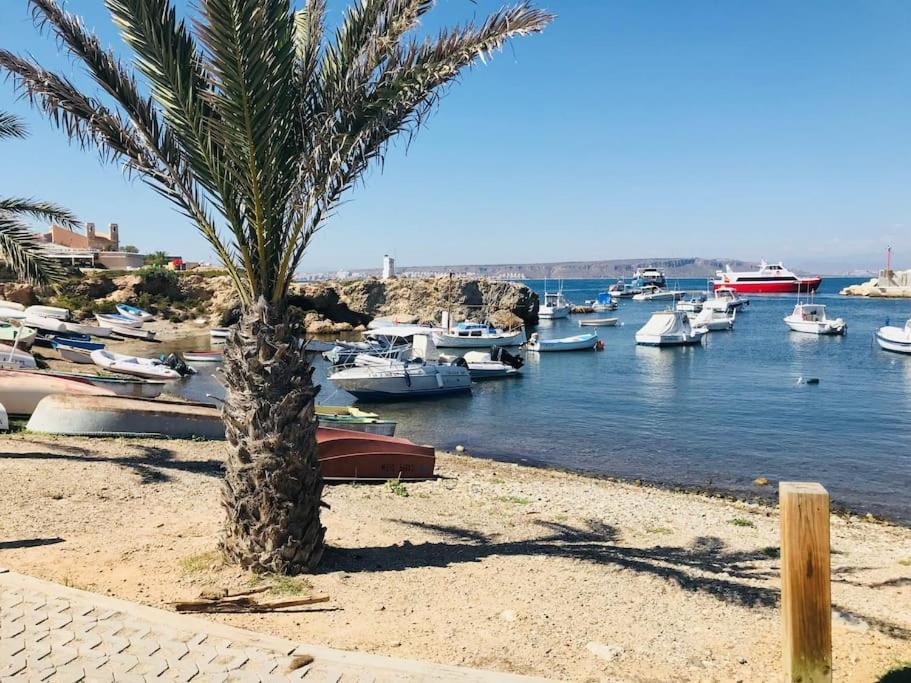 70 Sqm Apartment With Seaview In Arenales Del Sol. Bagian luar foto